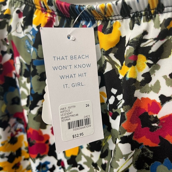 NWT Lane Bryant Cacique Plus Size Swim Skirt - Picture 6 of 6